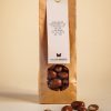 amandes enrobées chocolat au lait et caramel