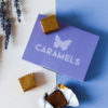 caramel à la lavande packaging