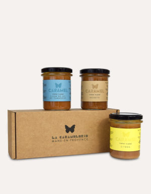 trio caramels à tartiner