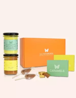 Coffret gourmand pistache et citron